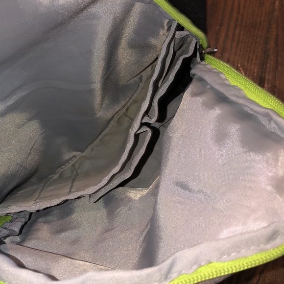 Reebok Black and Gray Backpack with Neon Highlights - Picture 4 of 8